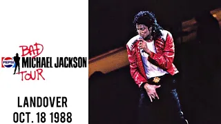 Michael Jackson - Bad Tour Live in Landover (October 18, 1988)