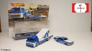 【Hot Wheels】TEAM TRANSPORT CUSTOM '64 GALAXIE 500 & FORD C-800 [2019] Unboxing!