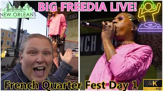 New Orleans French Quarter Fest 2024 DAY 1 “QUEEN OF BOUNCE”  Big Freedia Queen Diva.🔥
