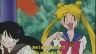 Sailor Moon Episode 99 Yuichiro Leaving, scene (Japanese, with English subs)