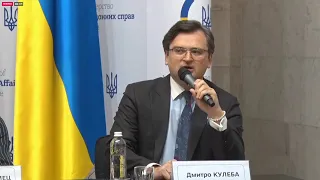 Спільна прес-конференція міністрів закордонних справ України, Естонії, Латвії та Литви