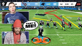 Cam Newtons the best Passer ive ever played in Madden, this is crazy!