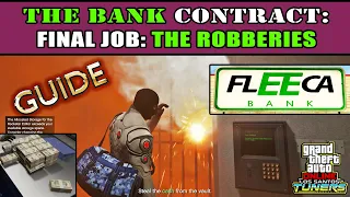 GTA 5 Online - THE BANK CONTRACT - FINAL JOB : THE ROBBERIES GUIDE | SOLO | NEW!