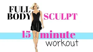 AT HOME WORKOUT FULL BODY SCULPTING - TONING EXERCISES FOR ARMS, THIGHS, WAIST AND ABS - LOW IMPACT