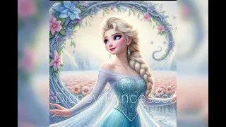 Disney Princesses-Nang Yang. 👸👸#cute #aiart #ai #trending #viral #disney #princess #disneyprincess