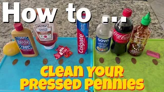How to Clean your Pressed Pennies