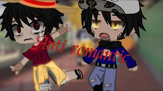 💔Sorry I'm Anti Romantic💔  || Gacha Club || Meme || One Piece Luffy and Law || Buy Solaria☀️