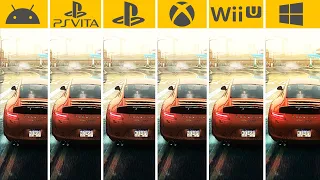 Need for Speed Most Wanted (2012) PC vs PS3 vs PS Vita vs Xbox 360 vs Android vs Wii U