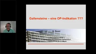 Gallensteine  - eine OP Indikation?