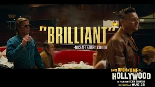 #OnceUponATimeInHollywood in cinemas Aug 28