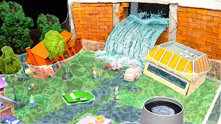 The Great Springfield Flood! ll Creating Interactive Disaster Diorama