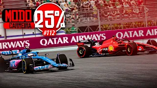 F1 23 - MODO CARREIRA - GP DO MÉXICO 25% - ACIONEI O TURBO MODE! - EP 112