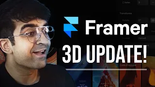 Framer 3D Update Is Amazing! – 3D Transforms, Animations & More