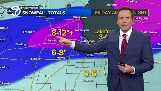 Winter Storm Warning issued for area; several inches of snow expected