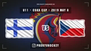 Finland - Czech Republic, CSKA Cup U11, 8 мая 2019, 18:30