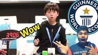 9 year old kid solve Rubik's cube in 3 sec World records @cryptonpluspuzzle