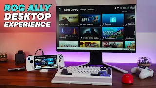 ROG Ally Desktop Experience - Can This Handheld Function as a Gaming PC?