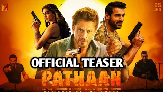 Pathaan Official Teaser Update! Shahrukh khan! Deepika Padukone! John Abraham ! Sidharth Anand! YRF