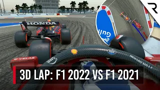 How fast are F1's new 2022 cars compared to 2021? 3D lap analysis