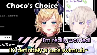 Hajime Worries About the Swimsuit Choco-sensei Will Choose for Her If She Went To Pool With Her