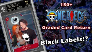 One Piece TCG | 150+ Card Beckett Return | Showcase, Stats, and Black Labels!