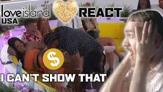 HE LICKED WHAT OFF HER WHAT?!?! - A British Man Reacts to Love Island USA Episode 2