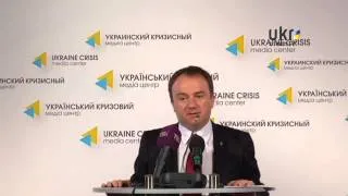 Olivier Vedrine. Ukrainian Сrisis Media Center. May 22, 2014