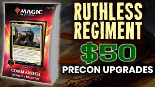 Ruthless Regiment Precon: $50 Budget Upgrade | Precon Power-Up