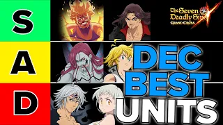 The Best Units To Use In PvP Tierlist December! | Seven Deadly Sins