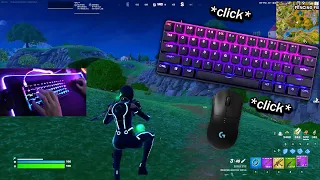 SteelSeries Apex Pro Mini Fortnite Ranked (Chapter 5 Season 2) ASMR 240FPS 4K