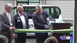 Ribbon cutting ceremony helps commemorate the opening of the new Blue Hill hospital