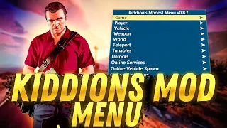 GTA 5: BEST MOD MENU | KIDDIONS MOD MENU GTA 5 | FREE DOWNLOAD & TUTORIAL | 2022.