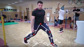 Individual Position for Split Jerk / weightlifting by Torokhtiy