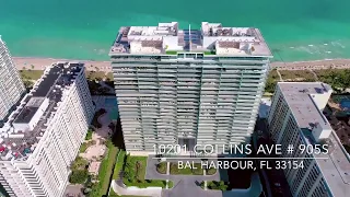 Drone Exterior/Interior Video by iUSE photography 10201 Collins Ave., #905S, Bal Harbour, FL, 33154