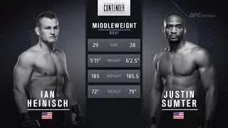 FREE FIGHT | Heinisch Throws Huge Elbows on the Ground | DWCS Week 7 Contract Winner - Season 2