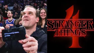 Stranger Things 4 - David Harbour Teases Release Date For SEASON 4