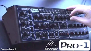 Behringer Pro-1 - 1st Solo Jam 'Berlin School' Style