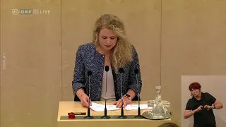 Sondersitzung des Nationalrats zur BVT-Affäre Johanna Jachs (ÖVP)