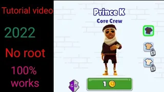 How to Get Prince k free in subway surfers ||tutorial video ||2D Striker