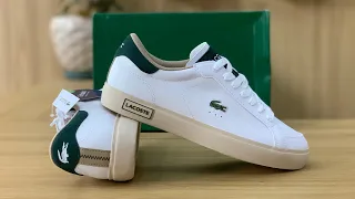 Lacoste Powercourt Leather Sneakers