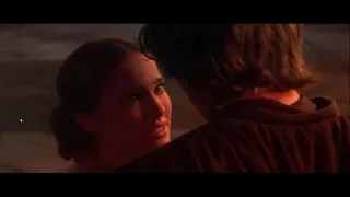 Padme lands on Mustafar Revenge Of The Sith (2005)