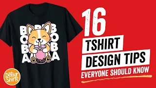 16 EASY TShirt Design Tips to Create Shirts That Sell 💸  Go from Beginner to Pro with Examples