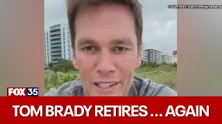 Tom Brady announces he is retiring 'for good' after 23 seasons in NFL