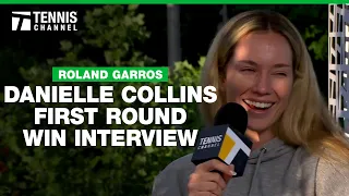 Danielle Collins Talks About The Importance Of Family And Friends | 2024 Roland Garros First Round