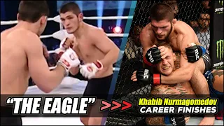 UPDATED! - Khabib "The Eagle" Nurmagomedov - Career Finishes | Khabib Nurmagomedov Highlights
