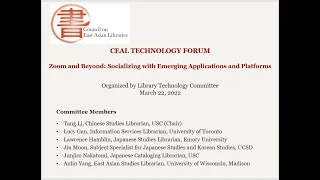 CEAL Technology Forum 2022