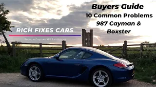 Porsche Cayman & Boxster 987 Buyers Guide & Common problems