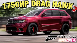 FORZA HORIZON 5 - 1,750HP JEEP TRACKHAWK ( DRAG TUNE )