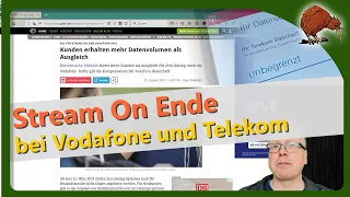 Stream On Ende: Kunden erhalten mehr Datenvolumen als Ausgleich