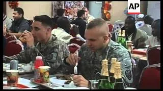 WRAP US troops in Iraq and Afghanistan celebrate Thanksgiving